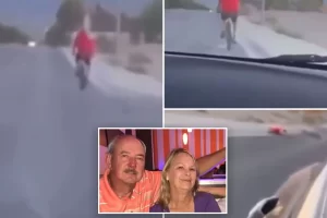 Teens, 16 and 17, who filmed themselves deliberately running over and killing retired California police chief, 64, who was cycling will be charged with murder as adults and are identified by cops