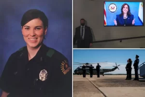 ‘SNAPPED ENTIRELY’: Secret Service officer who fought colleagues while assigned to Kamala Harris once sued Dallas for $1M claiming gender bias