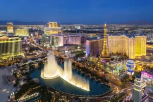 Las Vegas Strip gaming win continues surge in April