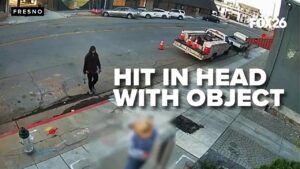 DEMOCRAT STATE OF CALIFORNIA: Fresno Worker Left in Critical Condition After Being Randomly Attacked By a Man With a Crowbar