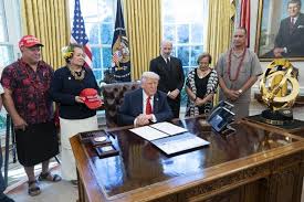 Trump opens Pacific national marine monument to commercial fishing