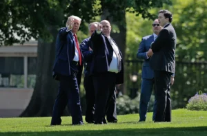 Trump’s making a big change to the White House grounds — and says he’ll pay for it himself