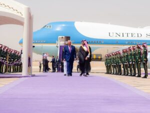 Trump Gets ‘Purple Carpet’ Treatment in Saudi Arabia: ‘VIP Lounge,’ Gourmet Coffee