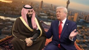 Trump, Saudi Crown Prince Enjoy Romantic Evening Magic Carpet Ride For Two