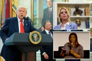 Trump calls NY AG Letitia James ‘a total crook’ — says DOJ will ‘do what’s right’ on fraud criminal referral