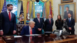 Trump unveils new UK trade deal, calls it ‘incredible day for America’