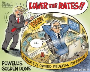 Trump Slams “Dumb” Fed Chair As Powell Shrugs Off Dovish Colleagues, Reiterates “No Rush” To Cut: “We will be paying for his incompetence for many years to come”