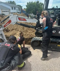 Man rescued from trench collapse in Colorado Springs