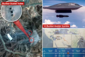 ‘HISTORIC’ MISSION — INSIDE OPERATION MIDNIGHT HAMMER: US dropped 14 bunker-buster bombs on Iran’s Fordow nuke site in biggest ever B-2 raid