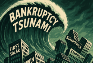 “Real Distress” Hits Solar Industry As Bankruptcy Tsunami Looms
