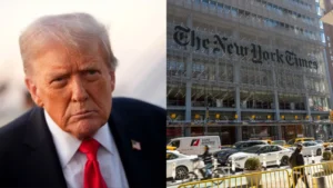 ILLICIT ‘MOUTHPIECE’ FOR DEMOCRATS: Trump announces $15 billion lawsuit against The New York Times for defamation, libel