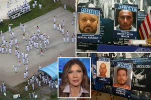 INVASION USA — ‘OUR KIDS WILL BE SAFER’: ‘Operation Dirtbag’ sees over 150 illegal alien sexual predators nabbed in Florida, Kristi Noem announces
