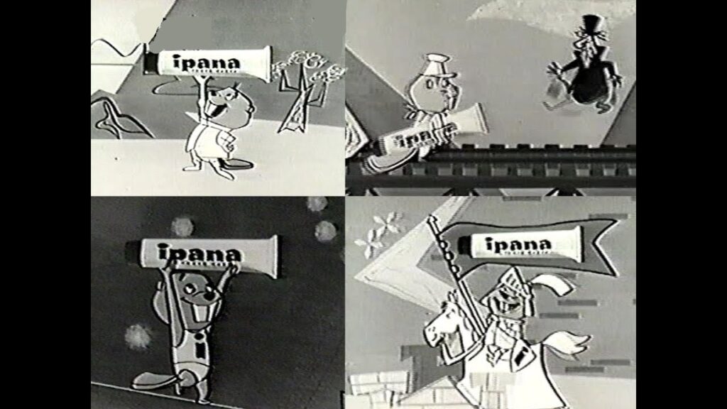 1950s Ipana toothpaste Bucky Beaver commercials