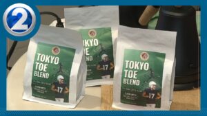 TOKYO TOE COFFEE: UH kicker receives his own coffee blend