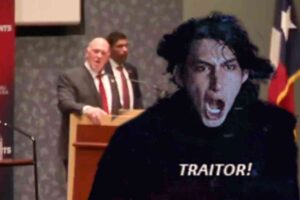 Watch what Tom Homan said after a Democrat balloonhead called him a traitor