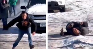 IDIOT ALERT — WATCH: Anti-ICE Agitator Picks Up Flashbang, Instantly Regrets It