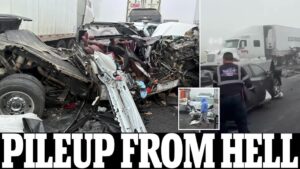 Catastrophic pileup involving up to 150 vehicles shuts down California Highway 99