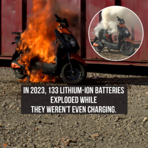 Devices with lithium-ion batteries can pose risks if not careful