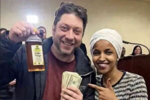 REPORT: Ilhan Omar was sprayed with apple cider vinegar (the internet had thoughts)