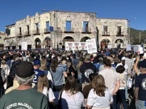 Thousands Protest in Pacific Palisades a Year After Fires With No Rebuilding: ‘They Let Us Burn’