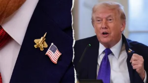 SYMBOLIC STYLE: President Trump’s new viral lapel pin ignites online sales, media buzz