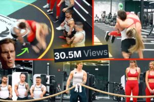 This gym bro put “giant” female bodybuilders against dwarf men and gave us a hilarious lesson in biology