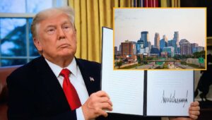 Trump To Convert Entire City Of Minneapolis Into Insane Asylum