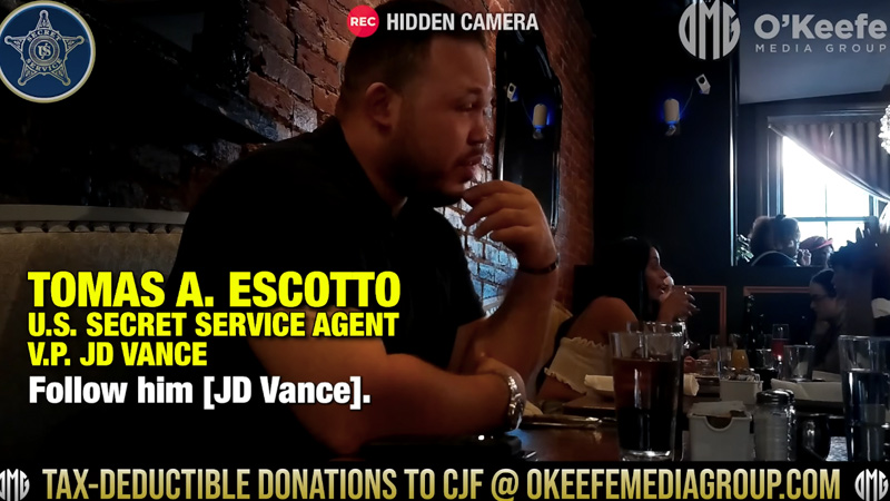 Vance Secret Service Agent Compromised Security, Exposed Secure Locations to Undercover Reporter; Placed on Administrative Leave