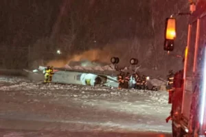 Bachi?  Private jet linked to ‘top anti-ICE / anti-Trump’ lawyers crashes in Maine, resulting in 6 fatalities