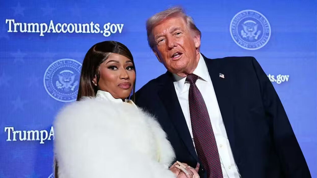 Trump’s ‘number-one fan,’ Nicki Minaj, praises the president, shreds Gavin ‘Newscum’