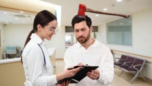 ‘Just Complete This 50 Page Questionnaire,’ Says Hospital Clerk To Man With Axe Embedded In Skull