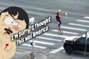 Commerce City police tell unicyclist he can no longer juggle fire in the crosswalk