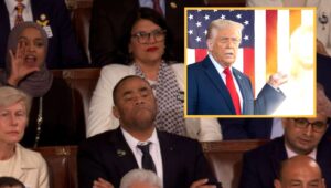 Democrats Refuse To Stand As Trump Introduces Jesus