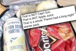 Georgia Police Remind Parents Not To Pack Alcohol In Kids’ School Lunches