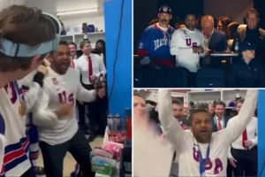 Liberal Feminists Completely Lose Their Minds After Hearing President Trump’s Funny Joke to The U.S. Men’s Hockey Team After They Win The Gold Medal