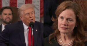 WATCH: Trump Tells Supreme Court Justices to Their Faces That Their Anti-Tariff Ruling BACKFIRED and Will Remain in Place During SOTU