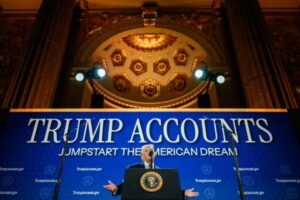 Trump Looks on to the Next Generation