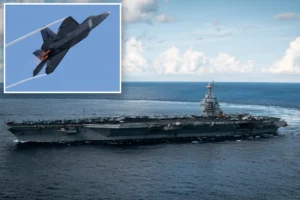 SHOW OF FORCE: Trump sends America’s biggest warship, advanced strike fighters toward Iran in biggest military buildup yet