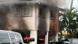 2-alarm house fire in Ewa Beach caused by lithium-ion batteries, investigators say