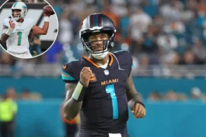 Dolphins cut Tua Tagovailoa for record $99 million cap hit after brutal season