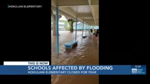 Hokulani Elementary closed for rest of school year due to storm damage