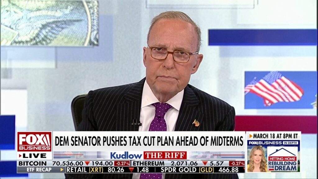 Kudlow: Democrat presidential ‘wannabes’ are surfacing plans to end most income taxes for middle-class Americans