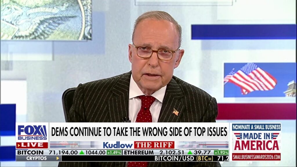 Kudlow: If Trump didn’t act, his successor would face a more dangerous choice