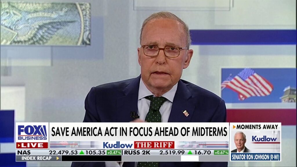 Kudlow: It is a privilege to be a US citizen and vote