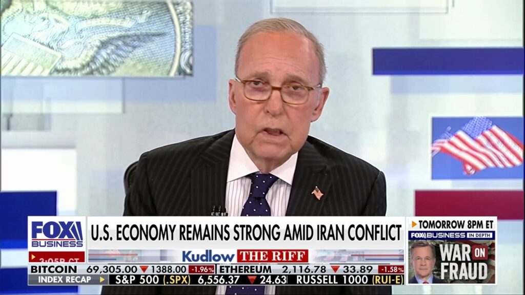 Kudlow: The American economy will flourish post-Iran conflict