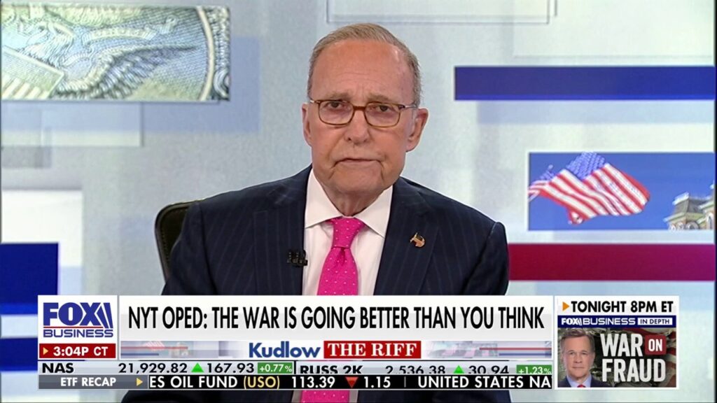 Kudlow: This is a small price to pay for changing history