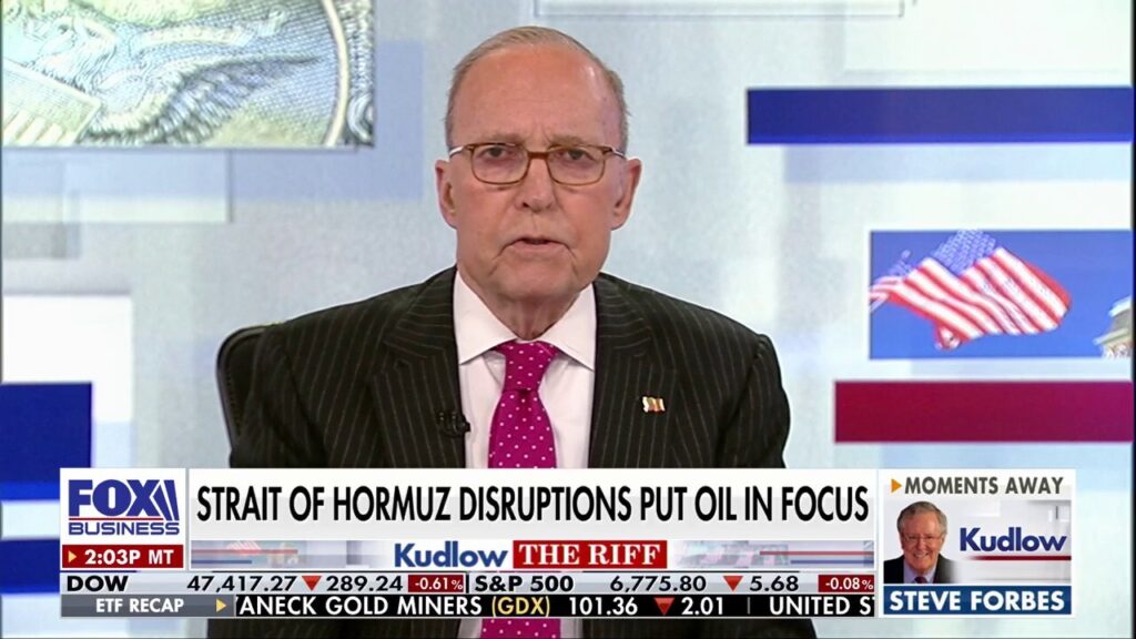 ‘ENORMOUS PROSPERITY’ — Kudlow: This is changing the course of the Middle East and the world
