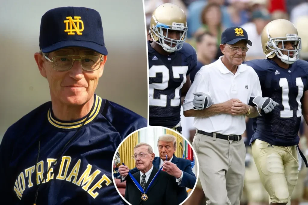 Lou Holtz, legendary Notre Dame coach, dead at 89