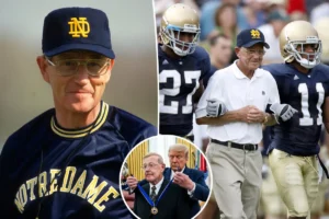 Lou Holtz, legendary Notre Dame coach, dead at 89