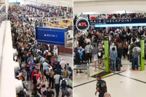 Major airport slammed with nearly 3-hour wait as security line wraps around baggage claim amid Democrat shutdown: ‘PURE INSANITY!’